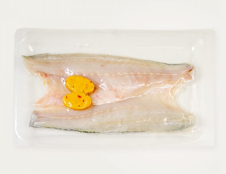 Farmed Sea Bass Fillets With Chilli Butter X 2 200g W Stevenson And Sons Ltd